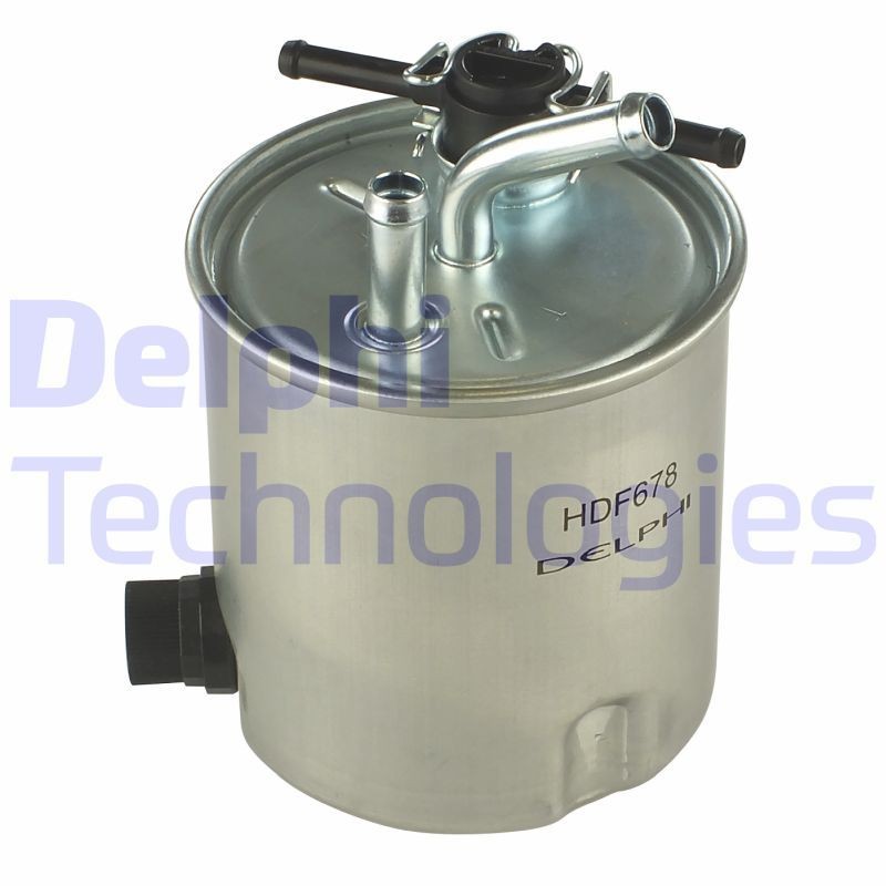 DELPHI Fuel filter HDF678 for NISSAN PATROL, CABSTAR E