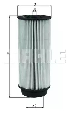 KNECHT KX 399D Fuel filter Filter Insert