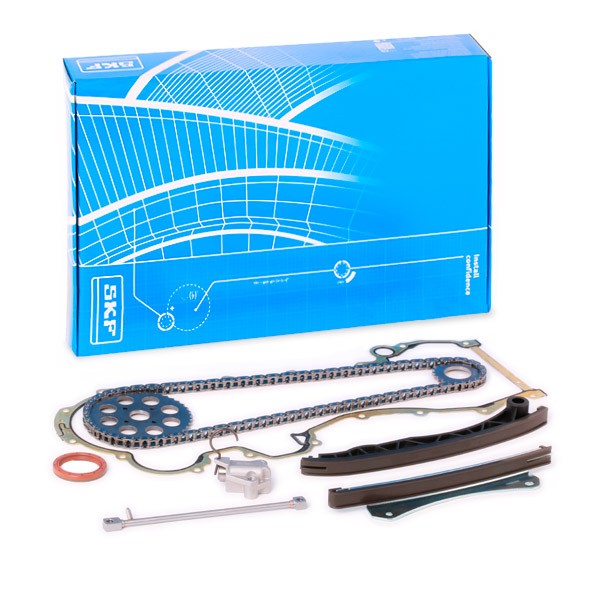 Fiat GRANDE PUNTO Belt and chain drive parts - Timing chain kit SKF VKML 82000
