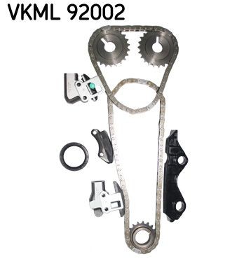 VKML 92002 SKF Timing chain set NISSAN without intermediate shaft gear, Simplex, Closed chain