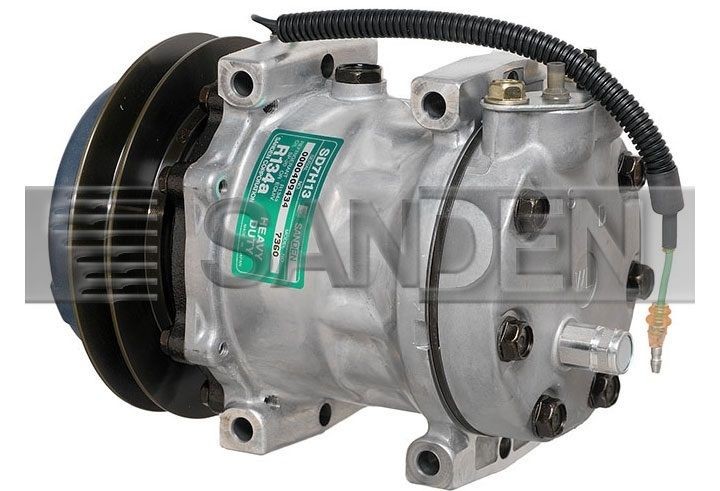 NRF SD7H137360, 24V, PAG 100, with PAG compressor oil Belt Pulley Ø: 146mm, Number of grooves: 1 AC compressor 32797G buy