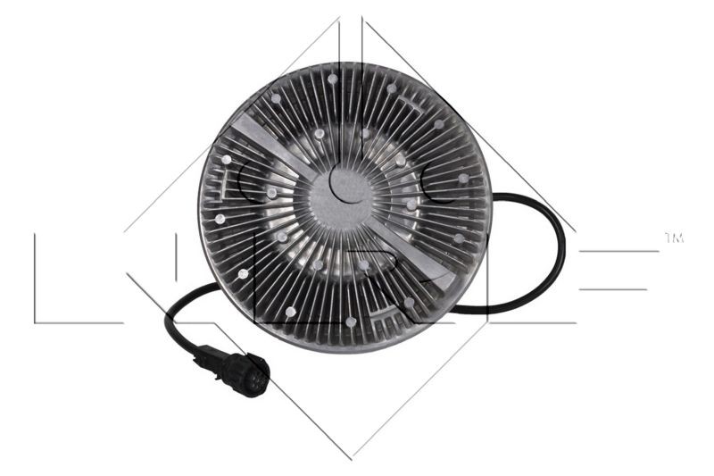 NRF Clutch, radiator fan 49095 buy