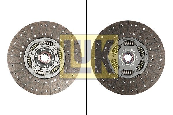 LuK 343 0221 10 IVECO Clutch disc in original quality