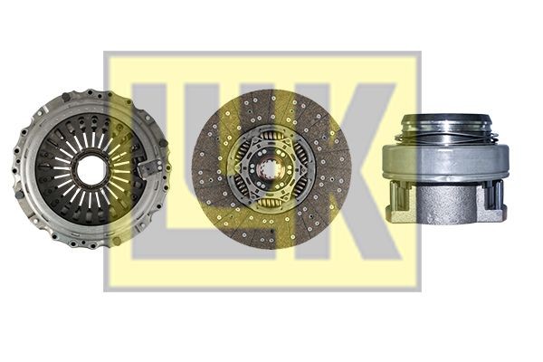 LuK 643 3418 00 Clutch kit with clutch release bearing, with automatic adjustment, 430mm