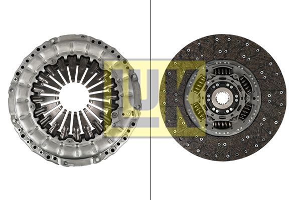 LuK with clutch disc, without clutch release bearing, with automatic adjustment, 400mm Ø: 400mm Clutch replacement kit 640 3080 09 buy