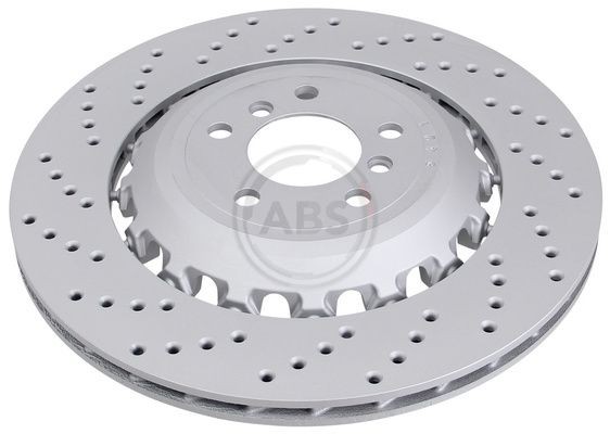 A.B.S. COATED 18388 Brake disc 396x24mm, 5, perforated/vented, two-part brake disc, Coated