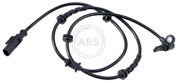 A.B.S. 30618 ABS sensor Active sensor, 955mm, 1050mm, 28mm, black