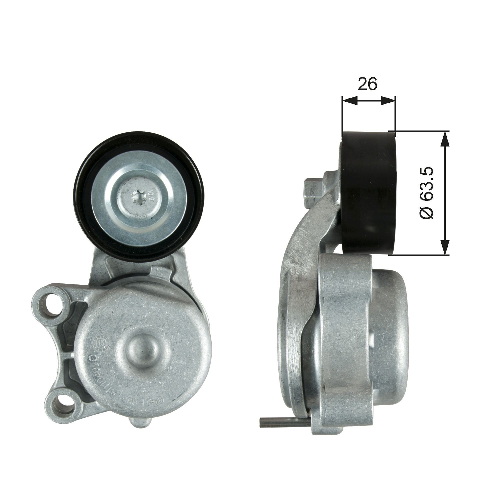 Chrysler Tensioner pulley GATES T39343 at a good price