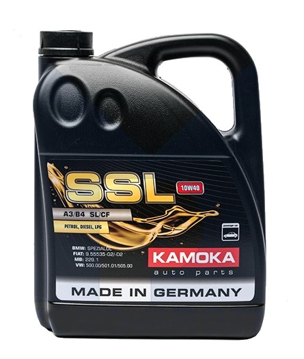 Buy Car oil KAMOKA diesel L005010401 SSL, A3/B4 10W-40, 5l