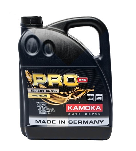 Buy Motor oil KAMOKA petrol L005015401 PRO, E2 15W-40, 5l