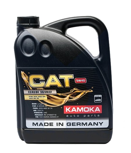 Buy Engine oil KAMOKA petrol L005005401 CAT, C3 5W-40, 5l