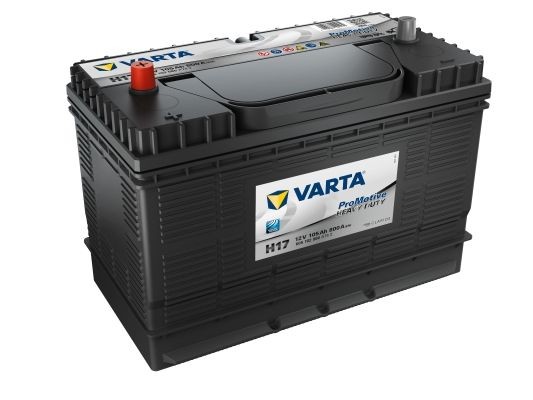 VARTA Promotive Black, H17 605102080A742 Battery 12V 105Ah 800A B01 HEAVY DUTY [increased cycle and vibration proof], Lead-acid battery