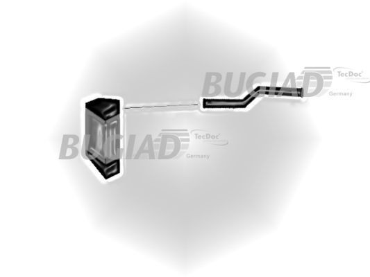 BUGIAD 82602 Charger Intake Hose 058 145 856A
