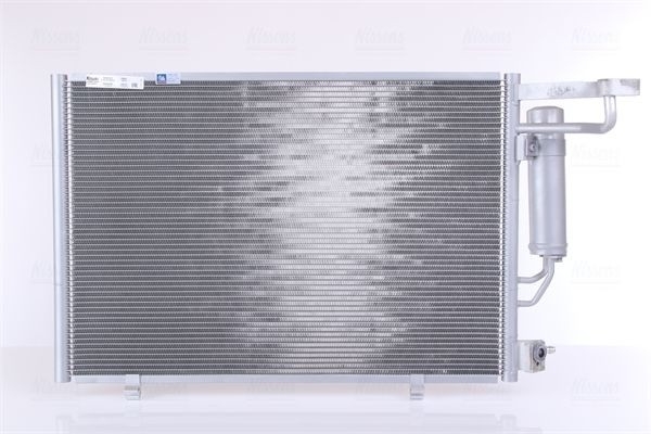 NISSENS 940524 Air conditioning condenser with dryer, Aluminium, 570mm, R 134a, R 1234yf