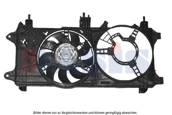 AKS DASIS with radiator fan shroud Cooling Fan 088137N buy