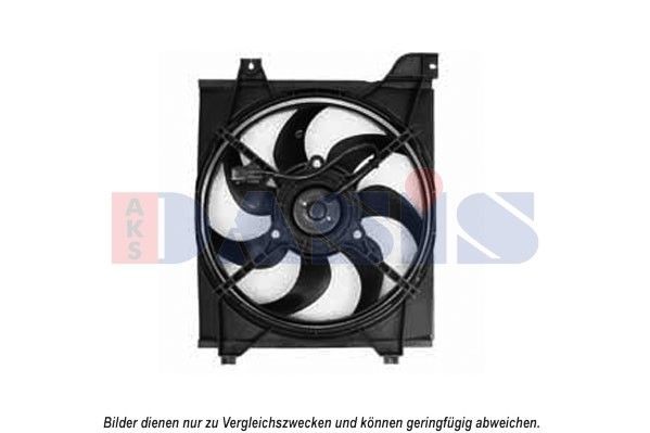 AKS DASIS 518058N Fan, radiator D1: 325 mm, 12V, 210W