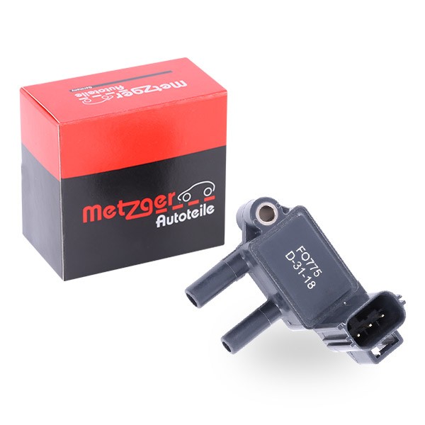 METZGER Sensor, exhaust pressure 0906207