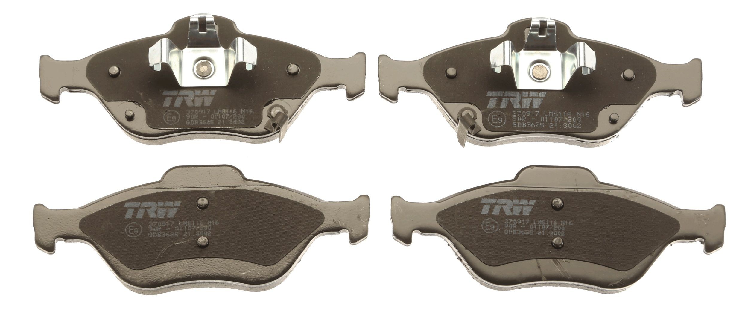 TRW Brake pad set, disc brake 23202 buy online