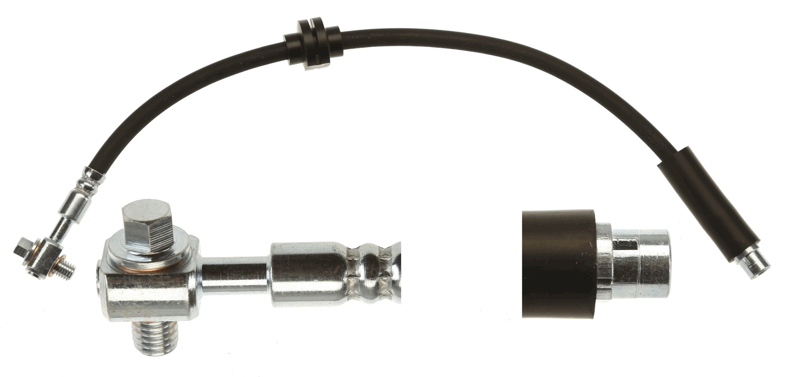 PHD1235 TRW Brake flexi hose SAAB 515 mm, M10x1, Internal Thread