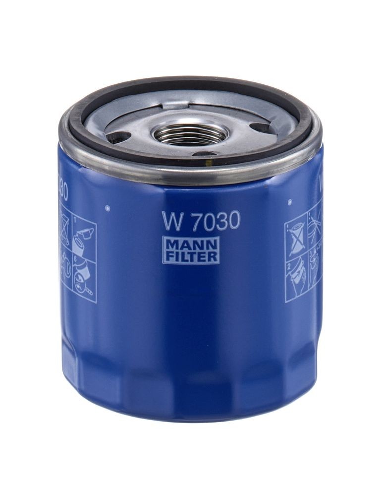 W7030 Oil filter W 7030 MANN-FILTER M 22 X 1.5, Spin-on Filter