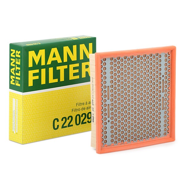 MANN-FILTER C 22 029 Air filter 45mm, 222mm, 213mm, Filter Insert