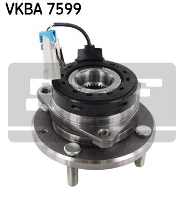 SKF VKBA 7599 Wheel bearing kit with integrated ABS sensor, 91,01 mm