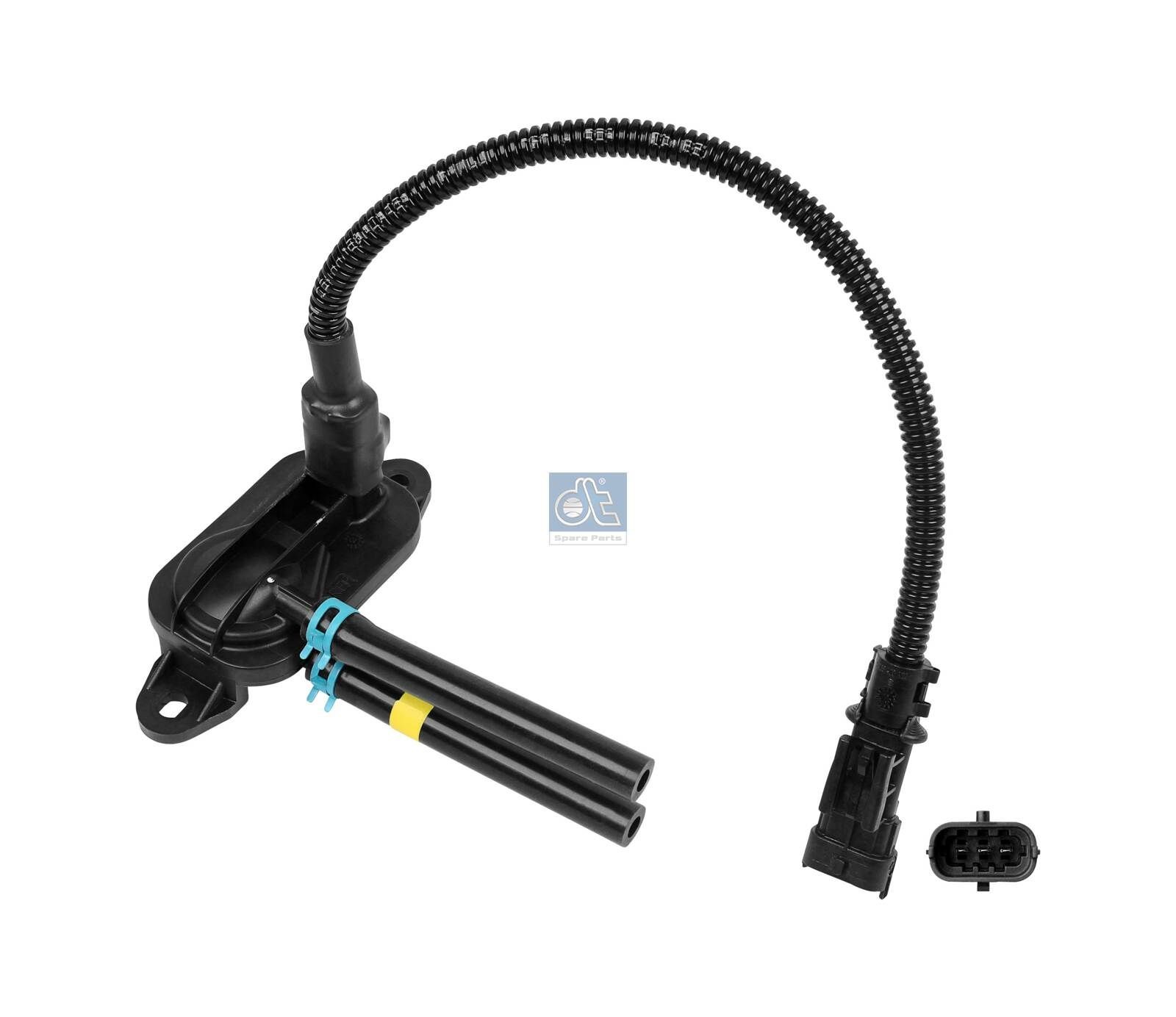DT Spare Parts Number of pins: 3-pin connector Sensor, exhaust pressure 3.37092 buy