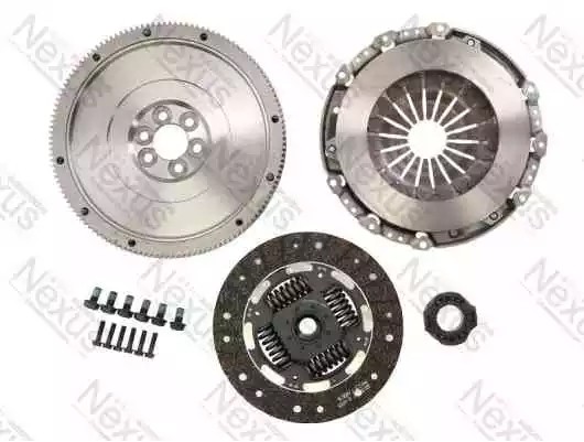 NEXUS F1W077NX Clutch kit with clutch pressure plate, without clutch release bearing, with clutch disc, with flywheel, with fastening material