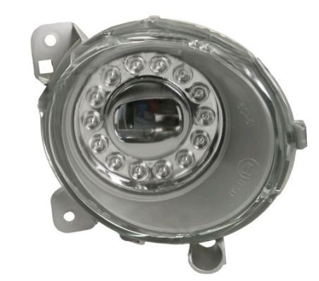 TRUCKLIGHT Crystal clear, Front, Right, Bumper, outer, 24V Lamp Type: LED Fog Lamp FL-SC009R buy