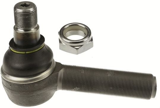 TRW JTE4083 Track rod end Cone Size 30 mm, M30x1,5 mm, X-CAP, with self-locking nut
