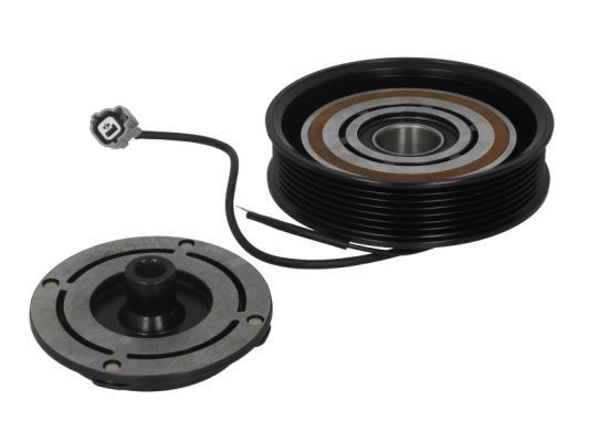 THERMOTEC DENSO 10S17C Ø 130 mm, Number of grooves: 7 Magnetic clutch, air conditioner compressor KTT040090 buy