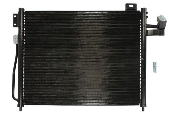 THERMOTEC KTT110383 Air conditioning condenser without dryer, 410-340-16, 410mm