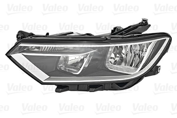 VALEO 046622 Headlight Left, Halogen, with low beam, with high beam, for right-hand traffic, ORIGINAL PART, without motor for headlamp levelling