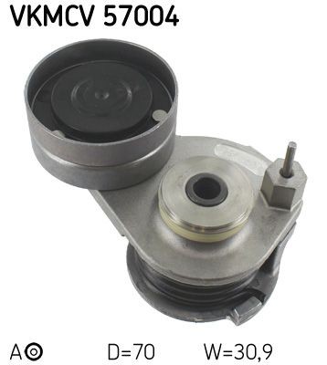 SKF Tensioner pulley, v-ribbed belt VKMCV 57004 buy