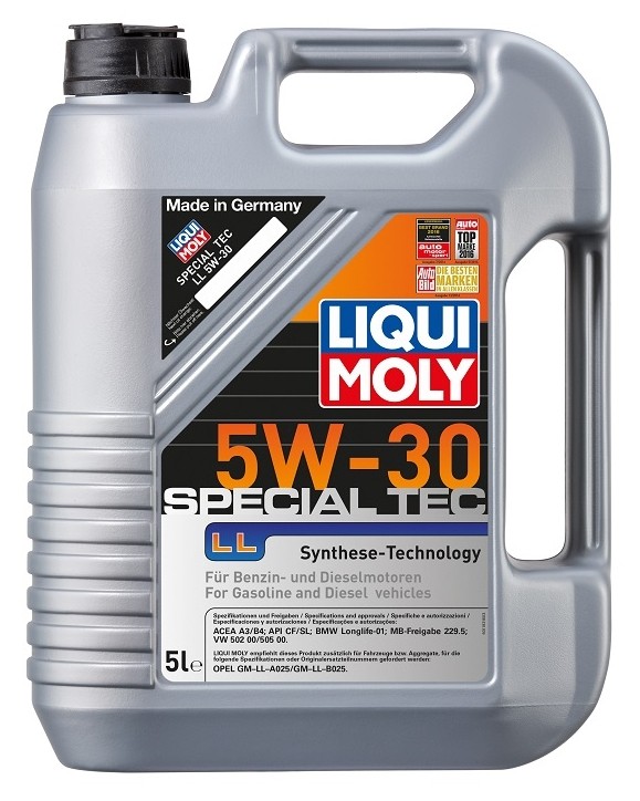 Buy Automobile oil LIQUI MOLY petrol 2448 Special Tec, LL 5W-30, 5l