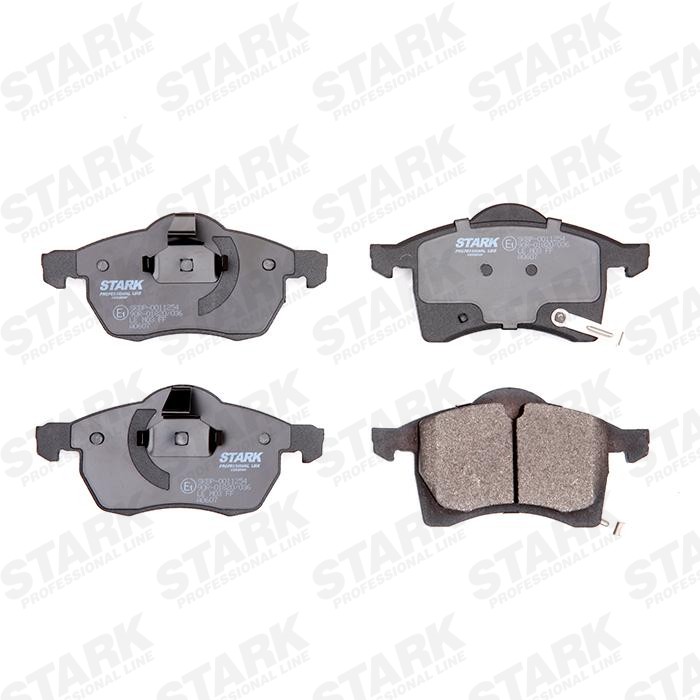 SKBP0011254 Disc brake pads STARK SKBP-0011254 review and test