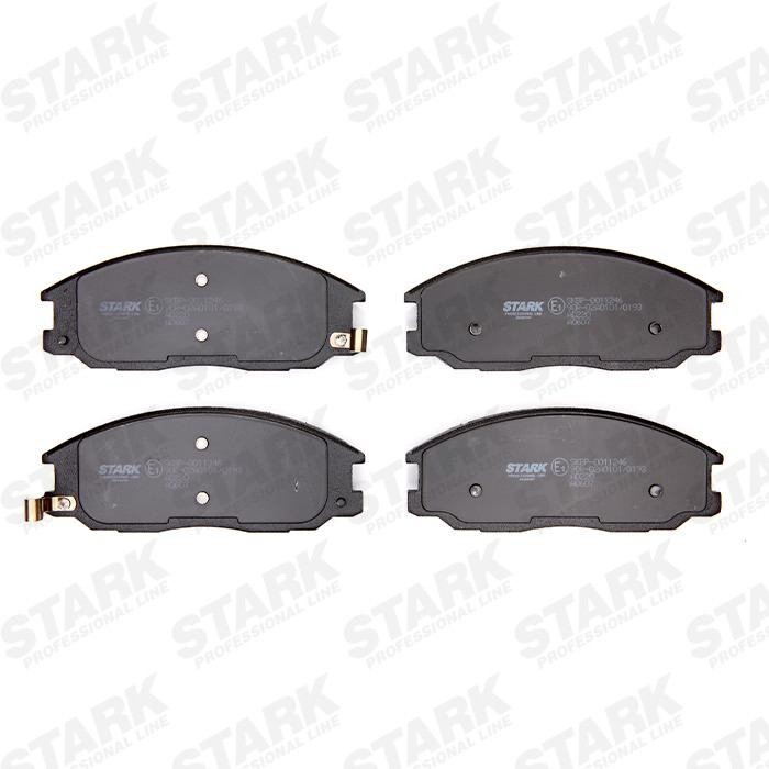 SKBP0011246 Disc brake pads STARK SKBP-0011246 review and test