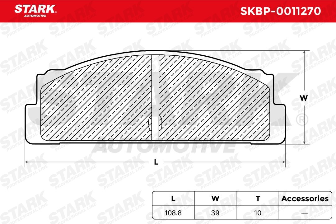 STARK Pastiglie dei freni SKBP-0011270 recensioni