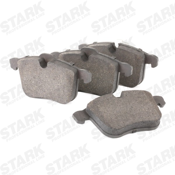 STARK SKBP-0011333 Disc pads Front Axle, prepared for wear indicator, with piston clip
