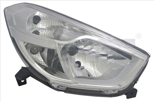 TYC 20-14729-05-2 Headlight Right, H4, for right-hand traffic, without control unit
