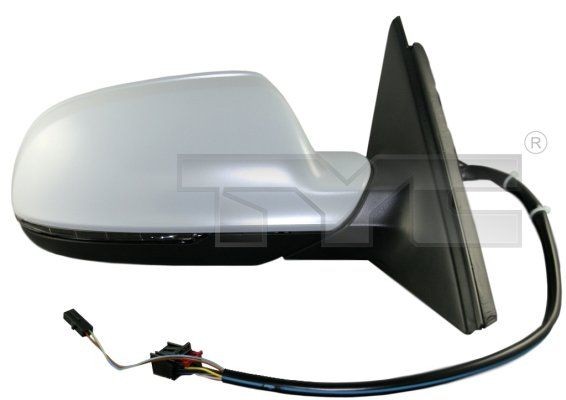 TYC Right, primed, for electric mirror adjustment, Convex, Heatable Side mirror 302-0091 buy