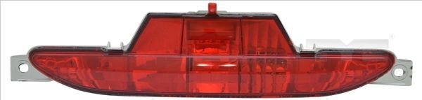 19-12467-01-2 Rear Fog Light 19-12467-01-2 TYC Centre, without bulb holder