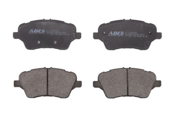 ABE Front Axle, not prepared for wear indicator Height: 60,1mm, Width: 131,6mm, Thickness: 16,7mm Brake pads C1G064ABE buy