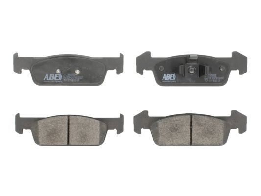 ABE C1R048ABE Brake pad set Front Axle, not prepared for wear indicator