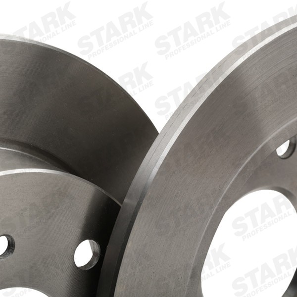 STARK SKBD-0022808 Brake rotor Rear Axle, 258x10mm, 04/06x114,3, solid