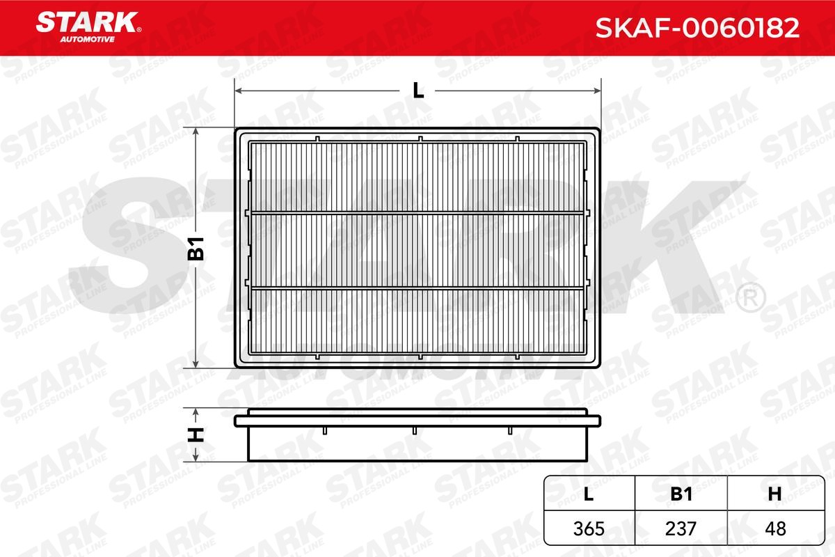 STARK Air filter SKAF-0060182 for MITSUBISHI PAJERO / SHOGUN