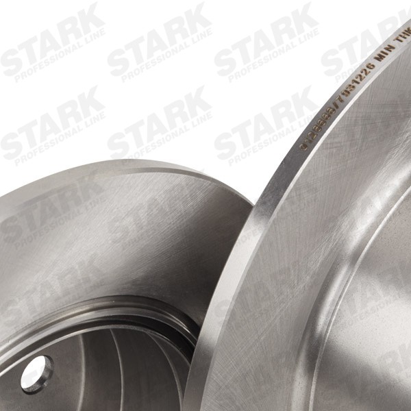 STARK SKBD-0022834 Brake rotor Rear Axle, 279,0x10mm, 5/7x112, solid, Uncoated