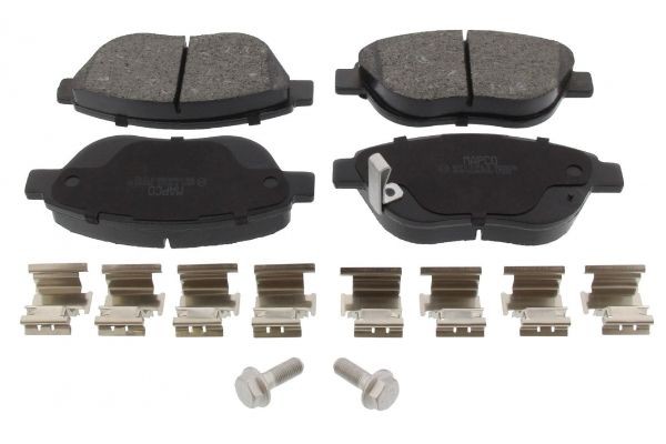 MAPCO 6971 Brake pad set Front Axle, with acoustic wear warning