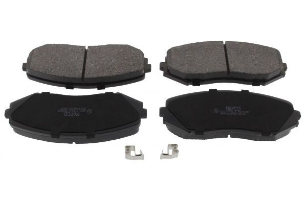MAPCO Front Axle, with acoustic wear warning Height: 54,5mm, Width: 138mm, Thickness: 16,5mm Brake pads 6972 buy