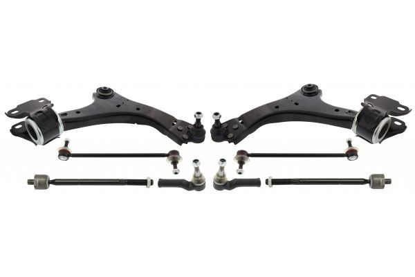 MAPCO 53620 Link Set, wheel suspension Front Axle Left, Front Axle Right, with axle joint, with coupling rod